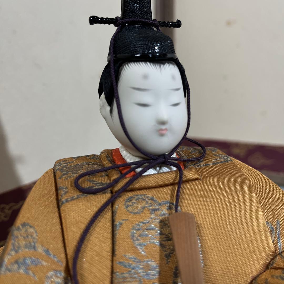 親王飾り　お雛様　木目込