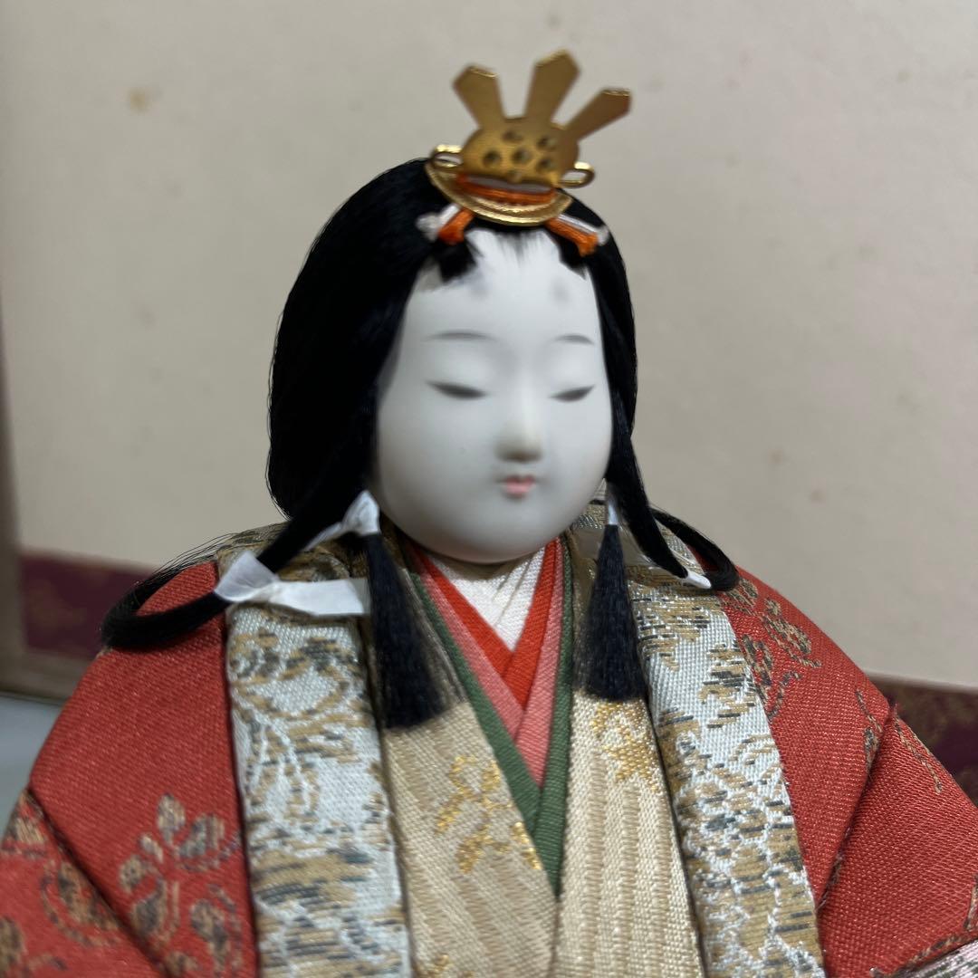 親王飾り　お雛様　木目込