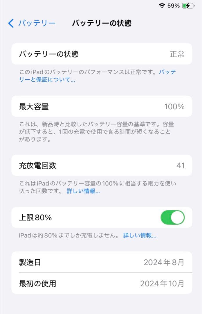 Apple iPad mini 8.3インチ 7世代 256GB