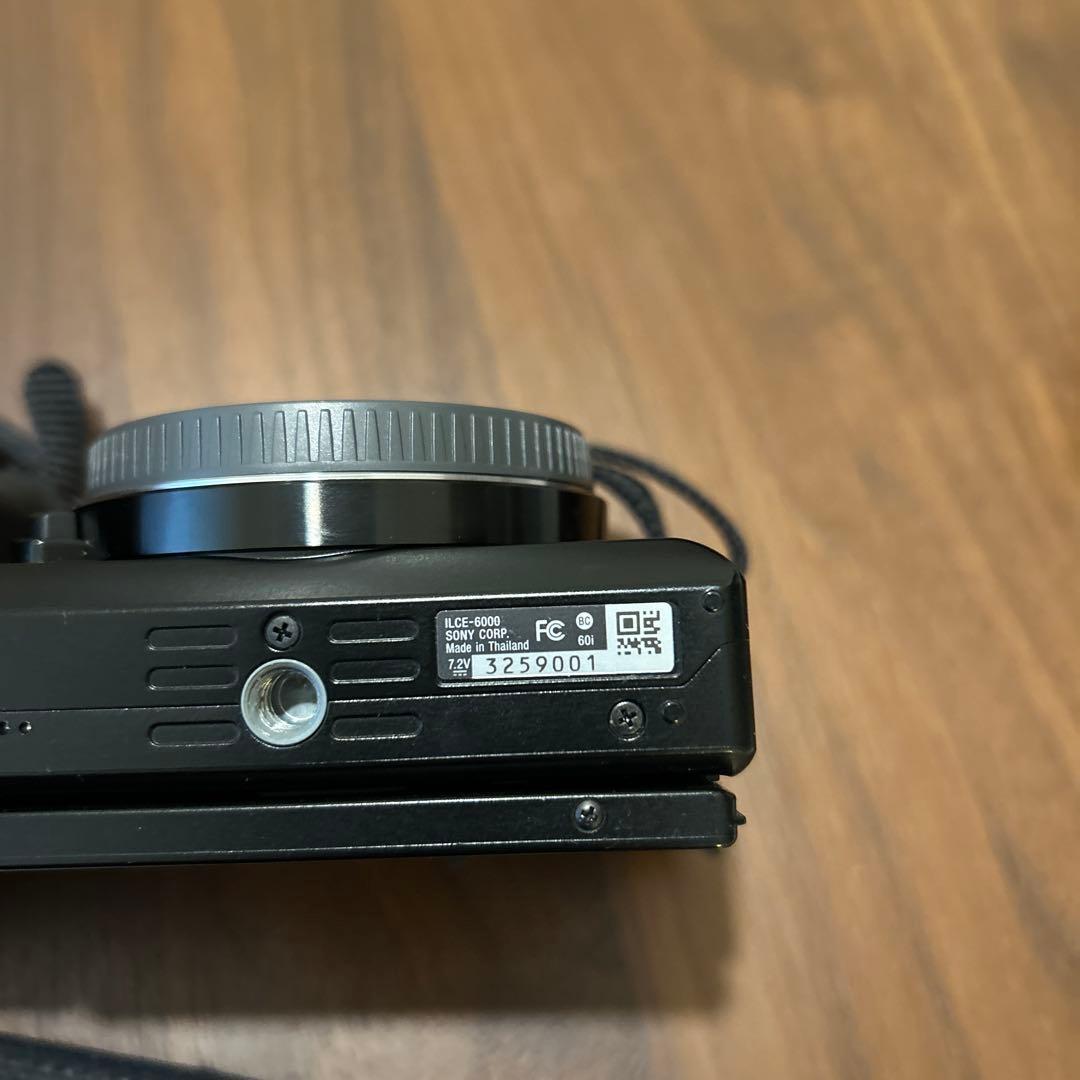 SONY α6000 ミラーレス一眼 本体・レンズ2つ