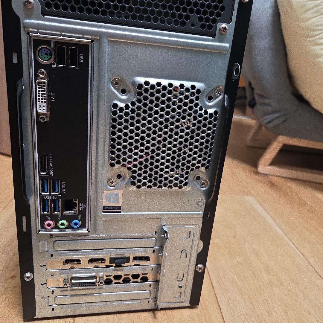 Windowsデスクトップ core i5 9400f RX580 8GB SSD256GB HDD1TB