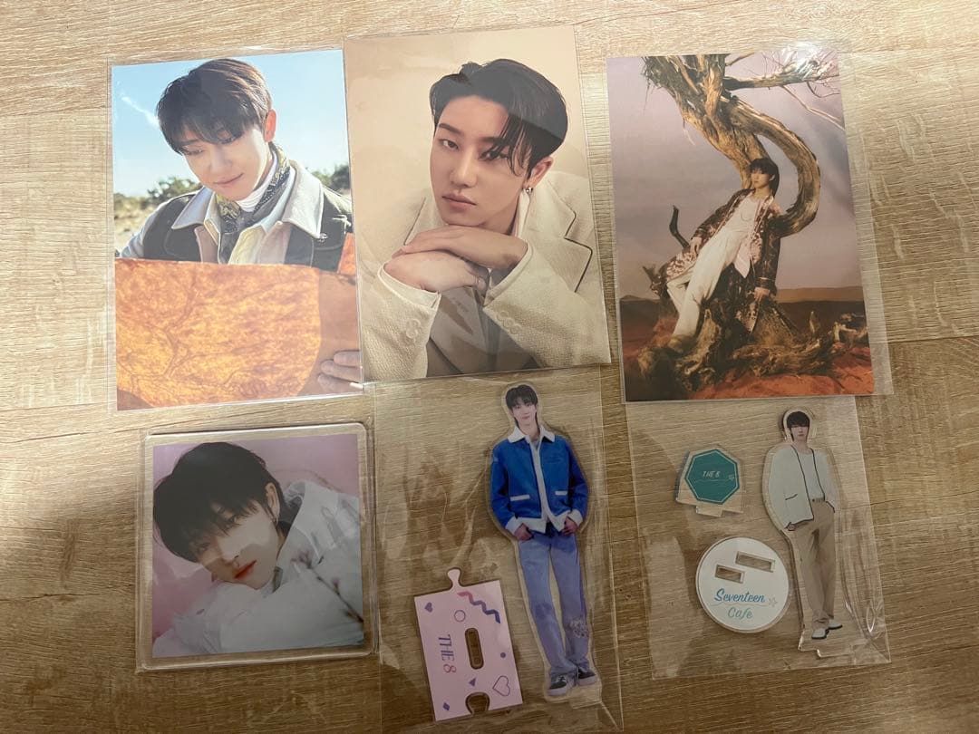 SEVENTEENミンハオ　トレカ フォトカード 缶バッチ まとめ売り