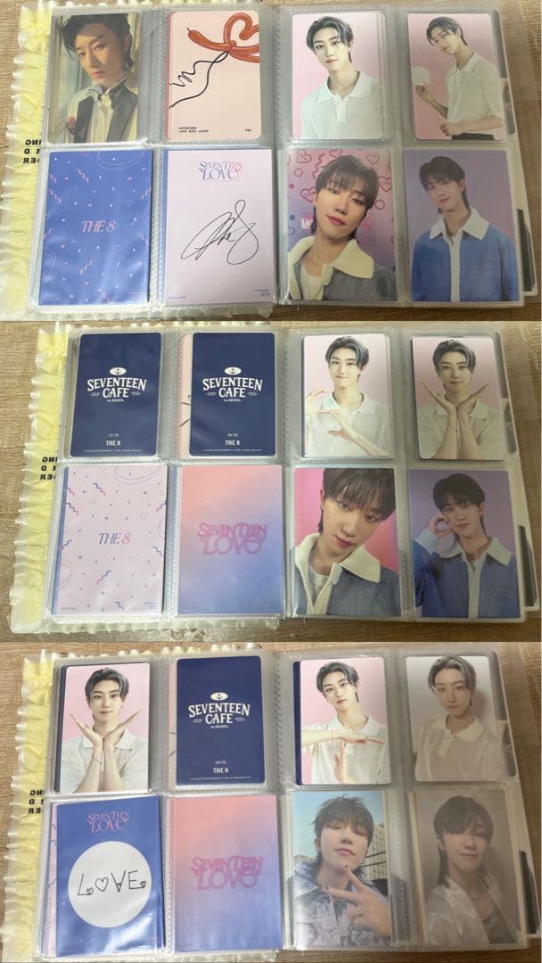 SEVENTEENミンハオ　トレカ フォトカード 缶バッチ まとめ売り