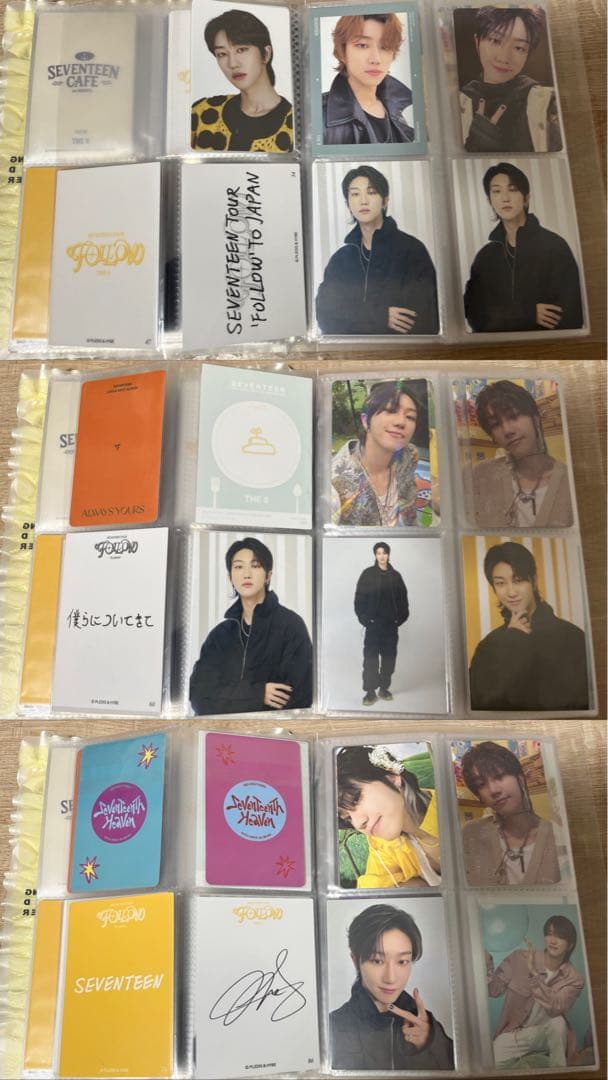 SEVENTEENミンハオ　トレカ フォトカード 缶バッチ まとめ売り