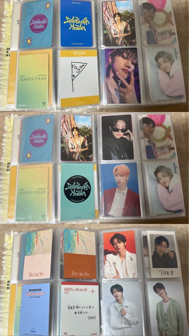 SEVENTEENミンハオ　トレカ フォトカード 缶バッチ まとめ売り