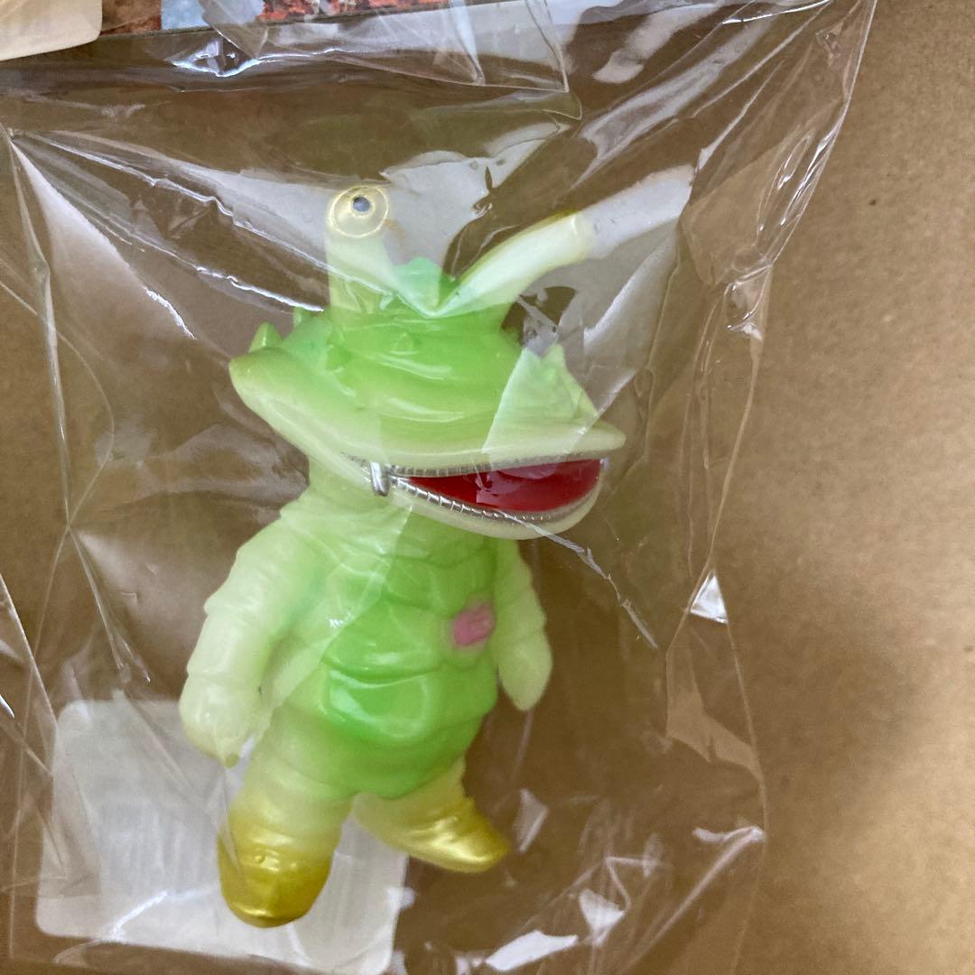 ブルマァク　ちびカネゴン　蓄光5色セット　ソフビ　ウルトラQ