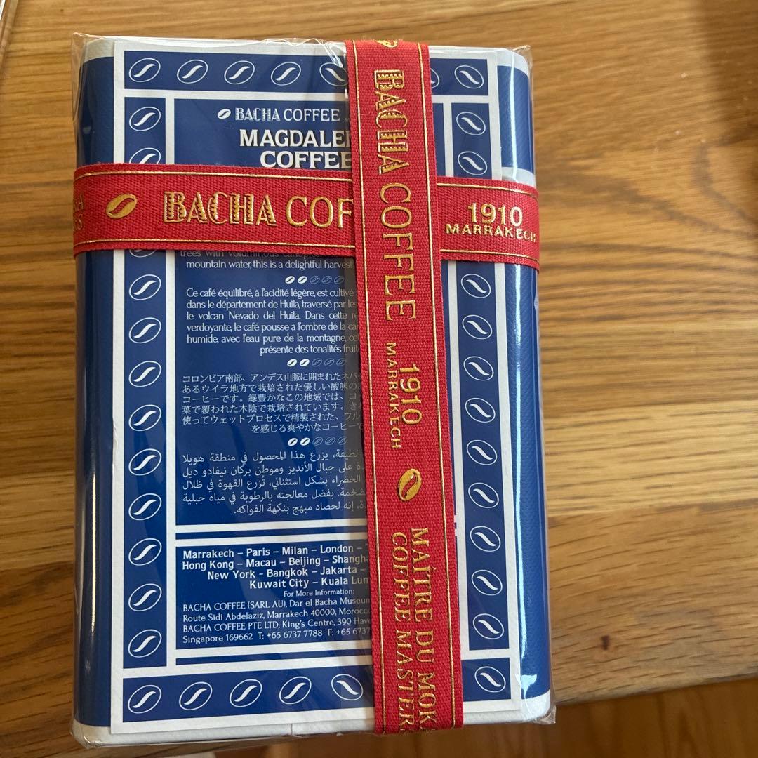 【新品】Bacha Coffee ブルーダニューブ コーヒ250gショッパー付