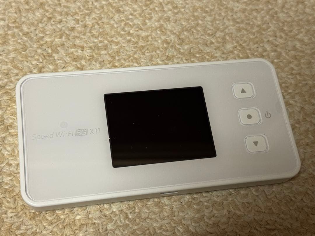 Speed Wi-Fi X11 ホワイト モバイルルーター