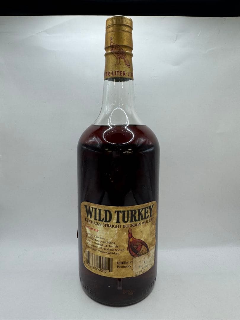 未開封　WILD TURKEY 8年　旧ラベル101 PROOF 1000ml