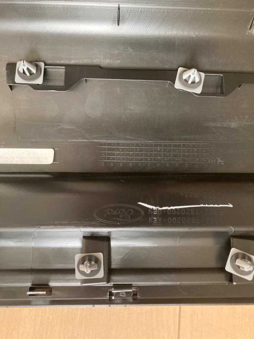 FORD純正 11-15y ドアガーニッシュ ドアモールカーボンブラック