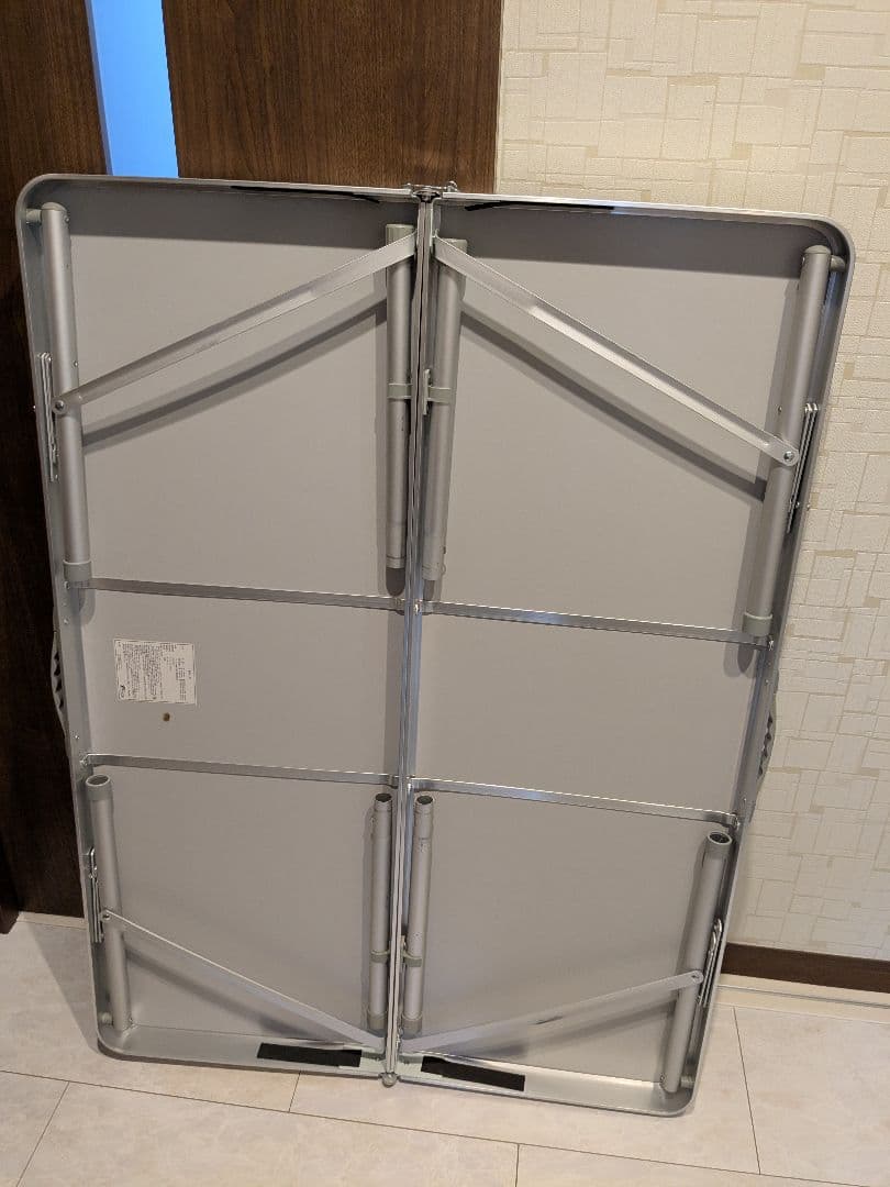 フィールドア アウトドアテーブル 折りたたみ ベンチ 2脚 セット 中古