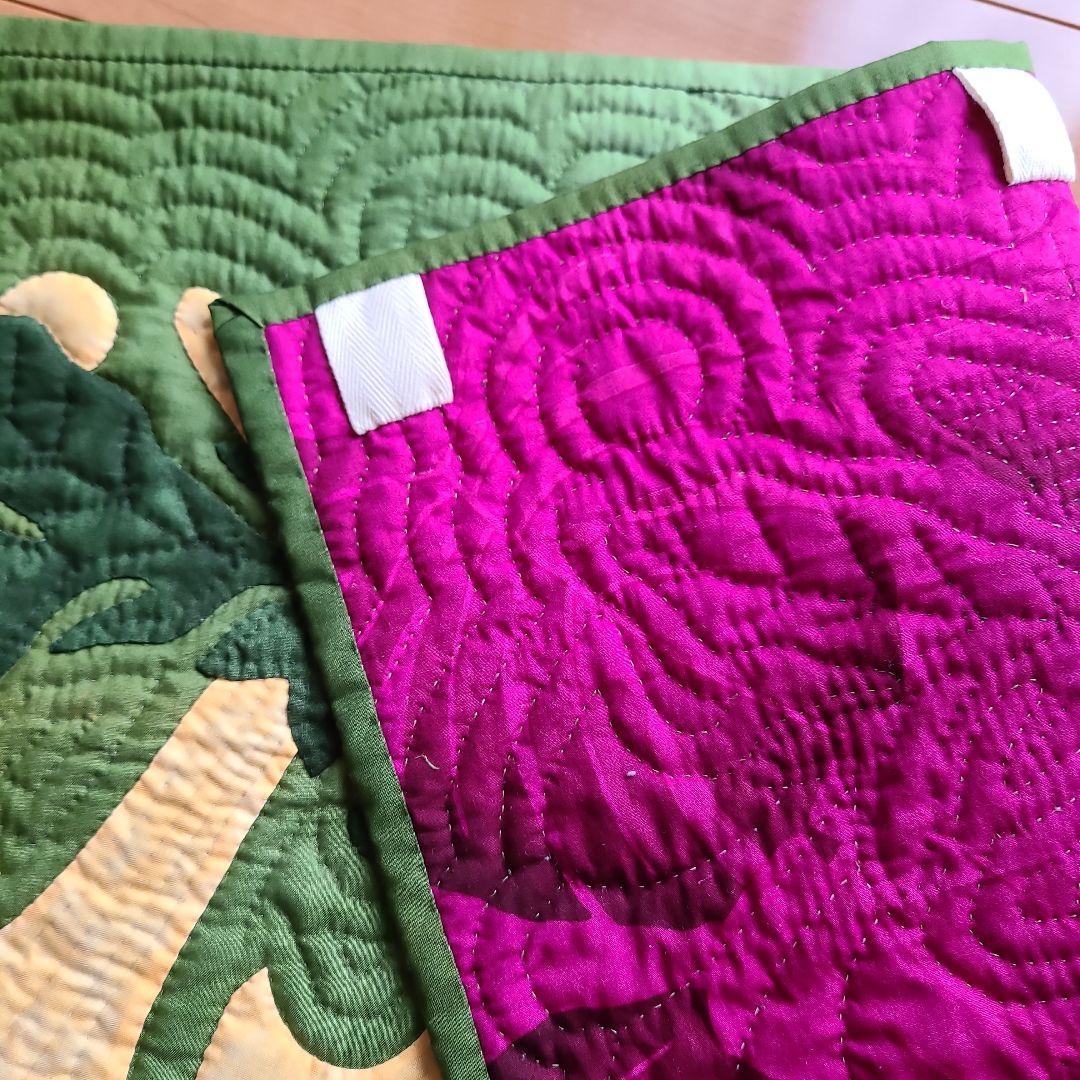 Juliette　ハワイアンキルト　タペストリー　エンジェルトランペット