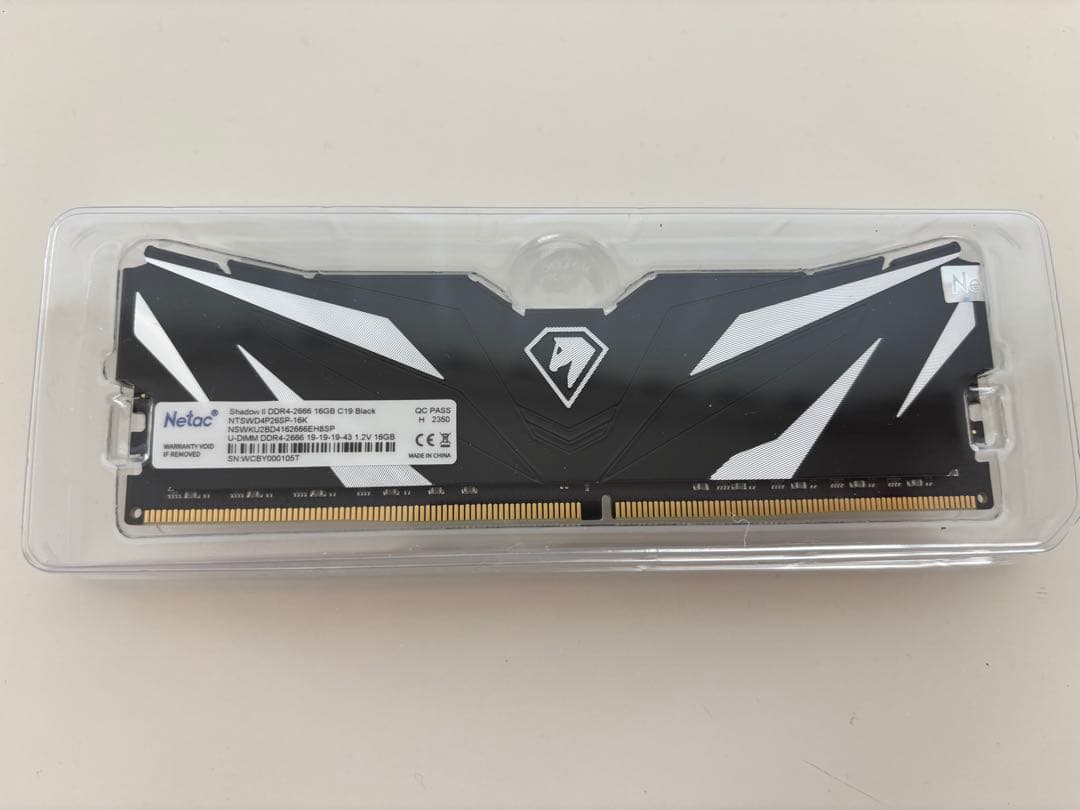Netac デスクトップ用DDR4 メモリ