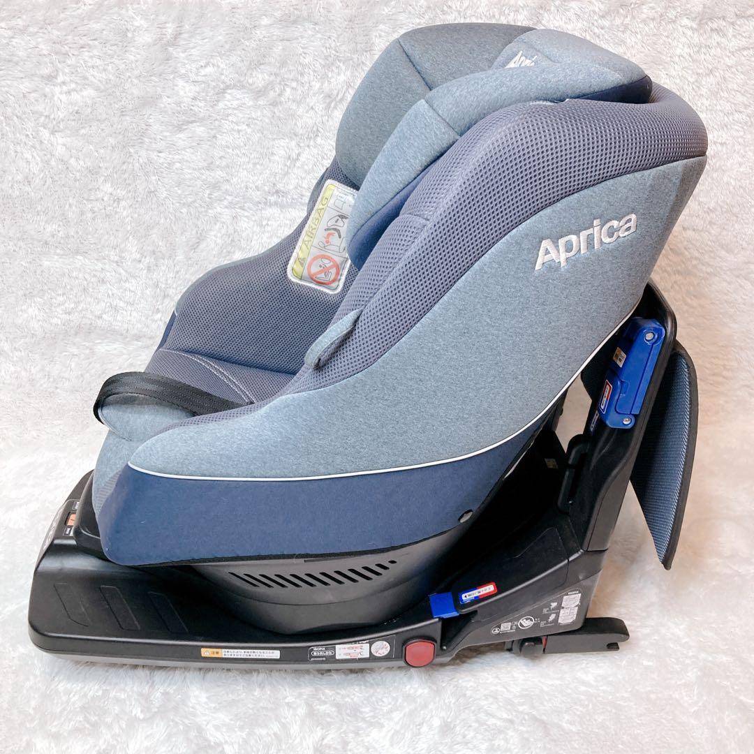 アップリカ チャイルドシート クルリラ AD ISOFIX ネイビー