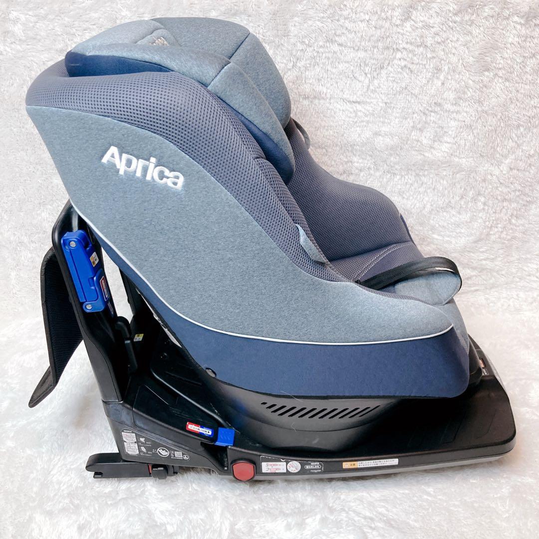 アップリカ チャイルドシート クルリラ AD ISOFIX ネイビー