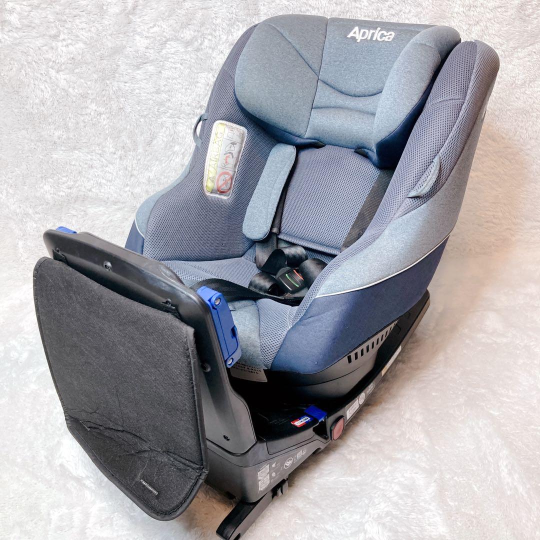 アップリカ チャイルドシート クルリラ AD ISOFIX ネイビー