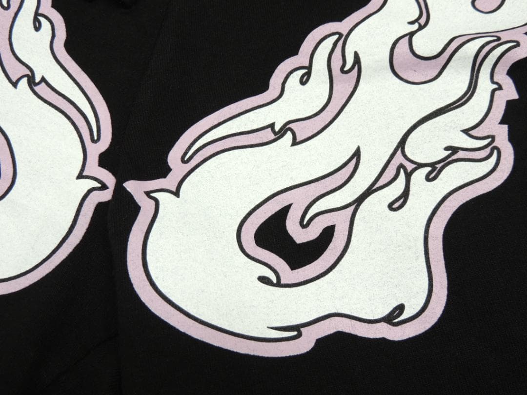 GLO GANG Flaming Glo Shorts USA製 ロゴ ショーツ