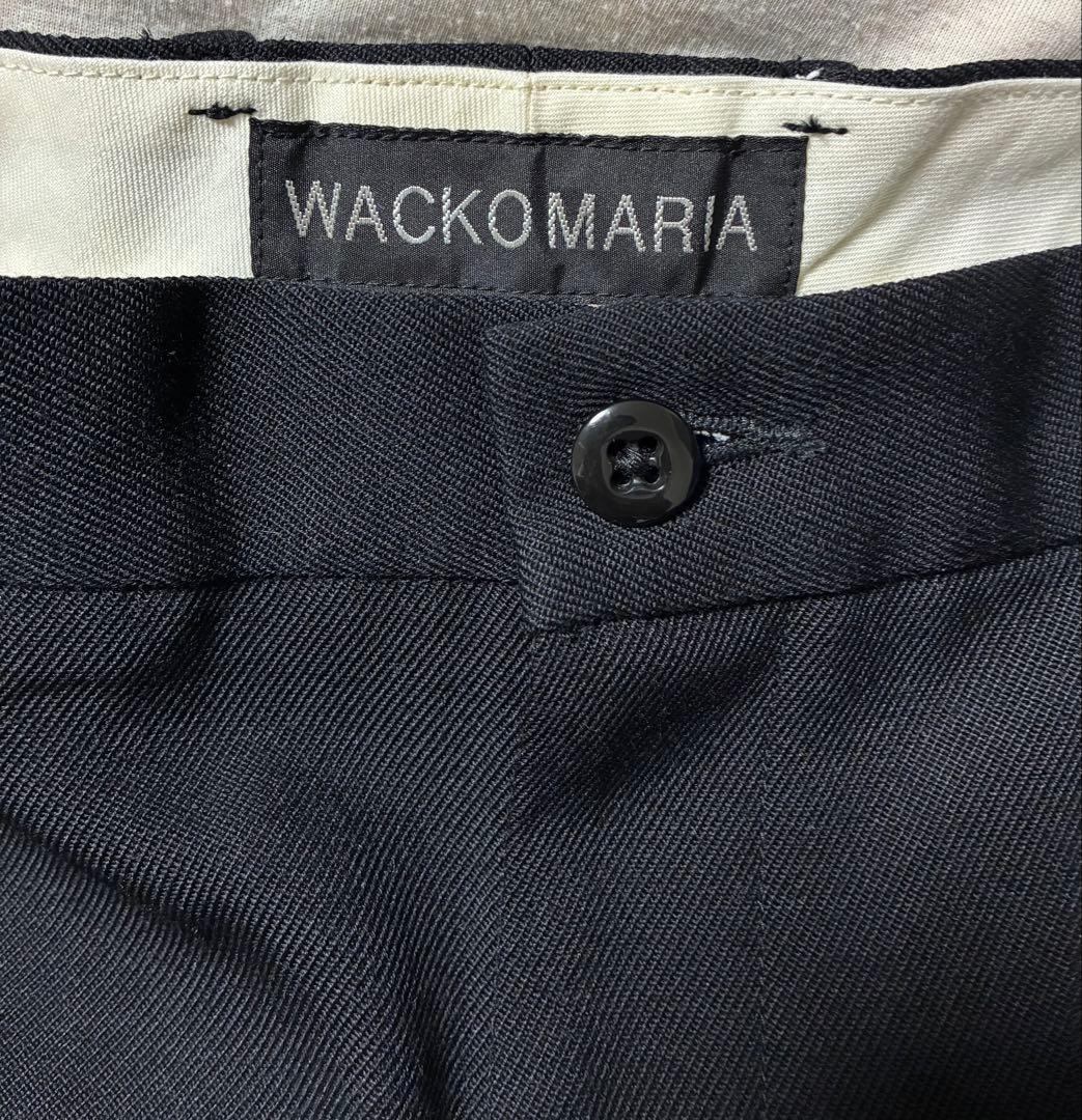 スーツ WACKOMARIA DOUBLE PLEATED CHINO TROUSERS
