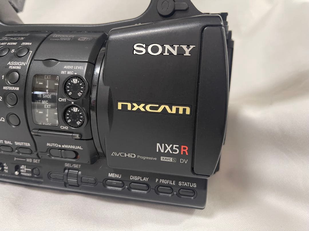 SONY NX5R 業務用ビデオカメラSONY ワイドコンバージョンレンズ 付き