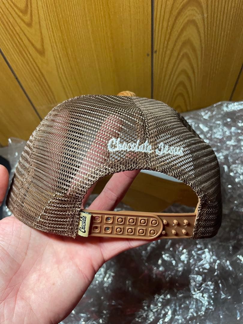 [新品]A&W chocolate Jesus コーデュロイ　メッシュキャップ