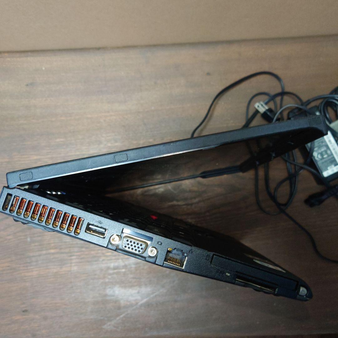 IBM ThinkPad x61s ノートPC ACアダプター付き