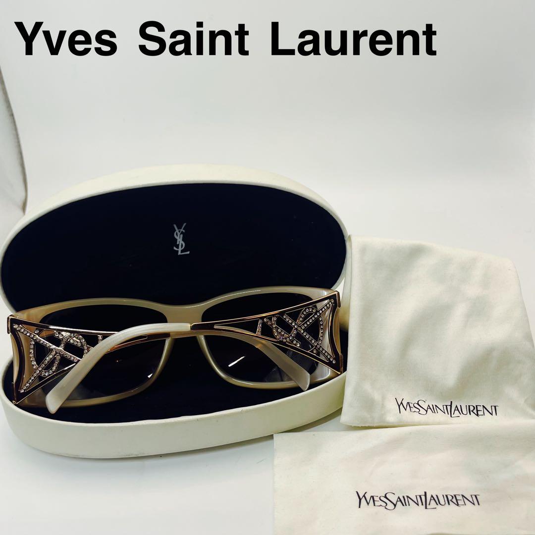 美品♡Saint Laurent ✨イヴサンローラン YSLロゴ　サングラス
