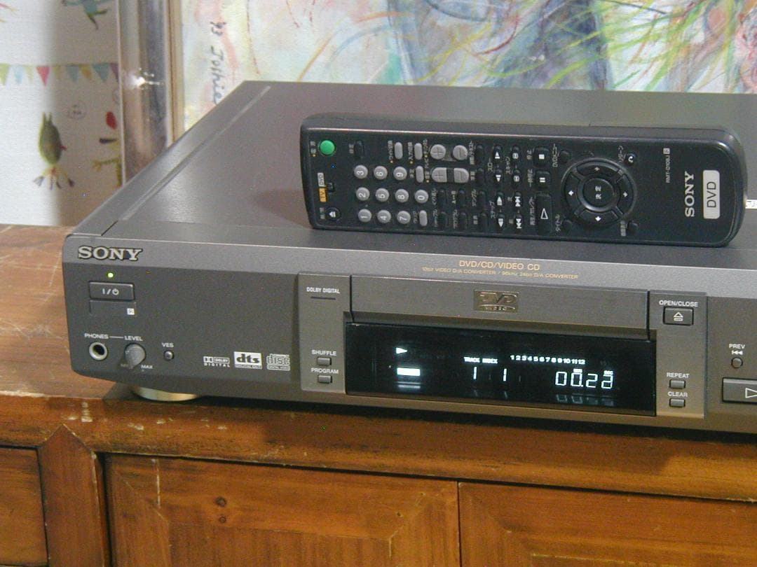 ★SONY、DVP-S303D、DVD.CDプレーヤー定価60000円　動作良好