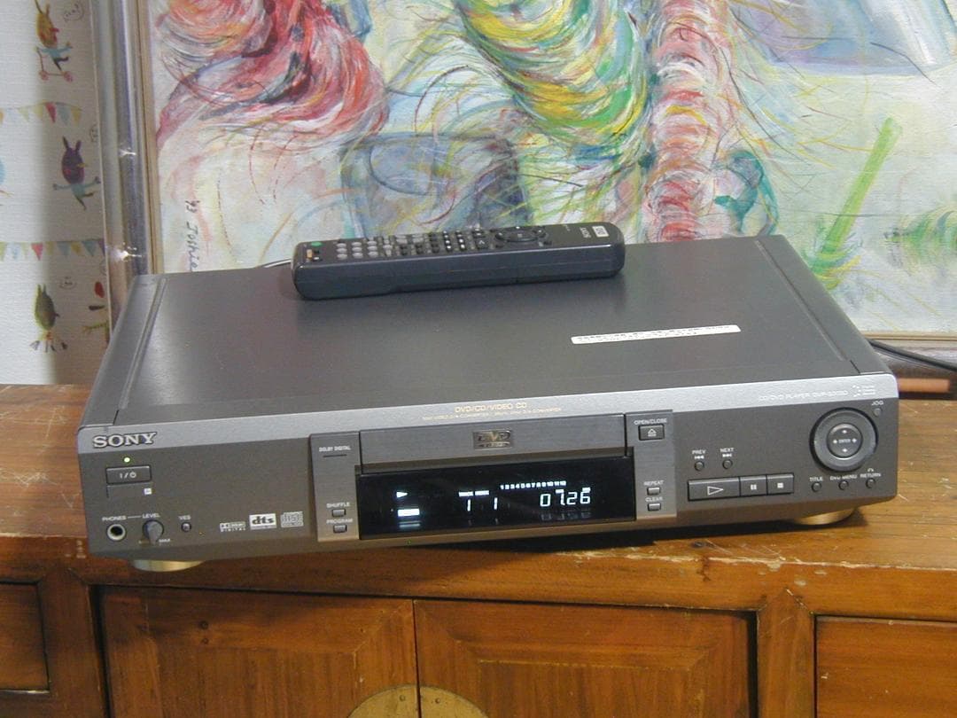 ★SONY、DVP-S303D、DVD.CDプレーヤー定価60000円　動作良好