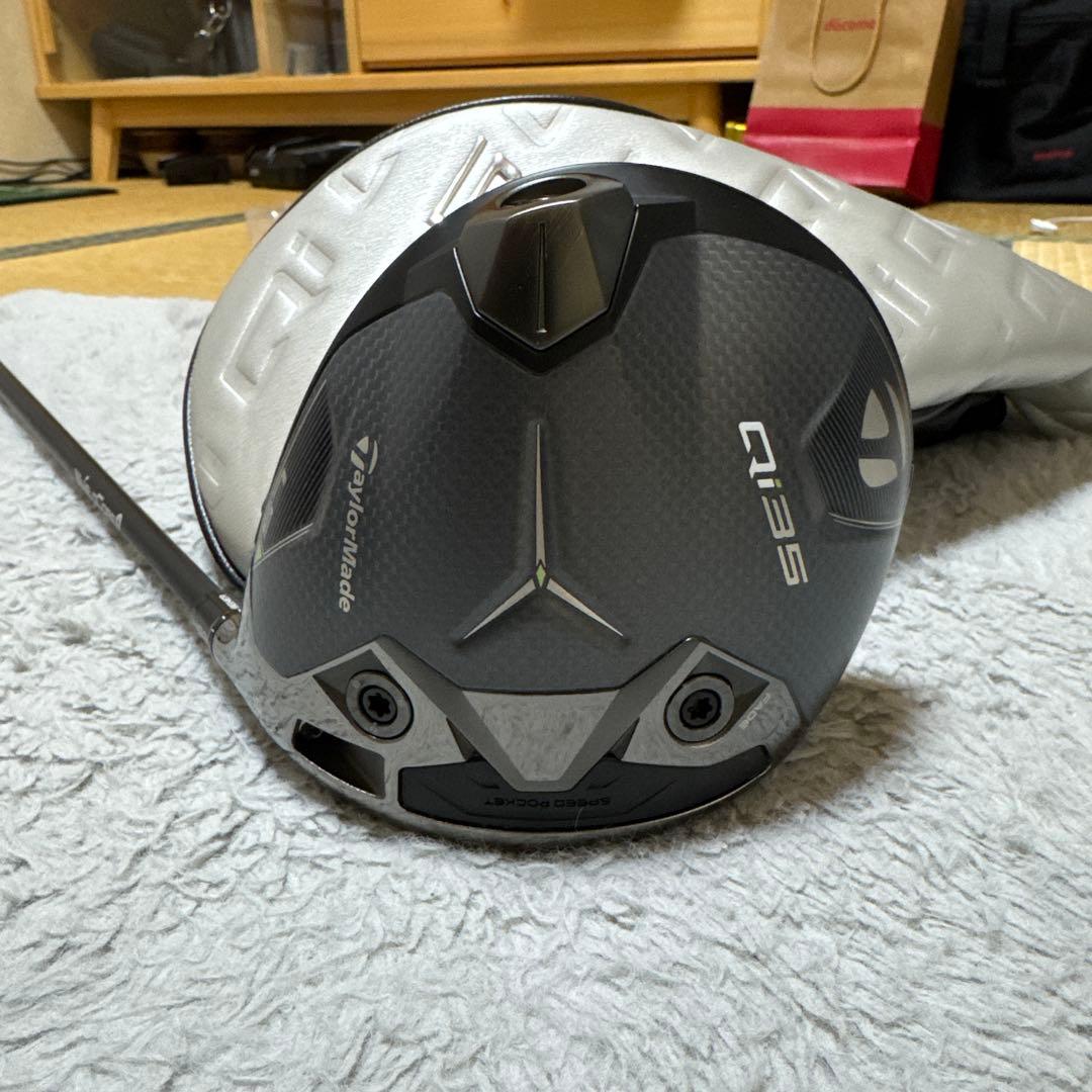 テーラーメイド Qi35 LS ドライバー 9度　ヘッドのみ(ヘッドカバー付き)
