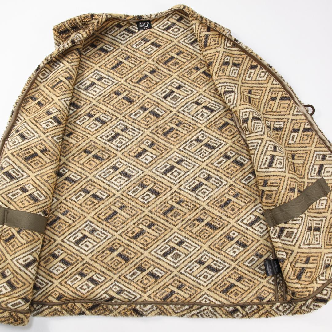 極美品 orSlow IMA:ZINE 仲津3 KUBA FLEECE VEST