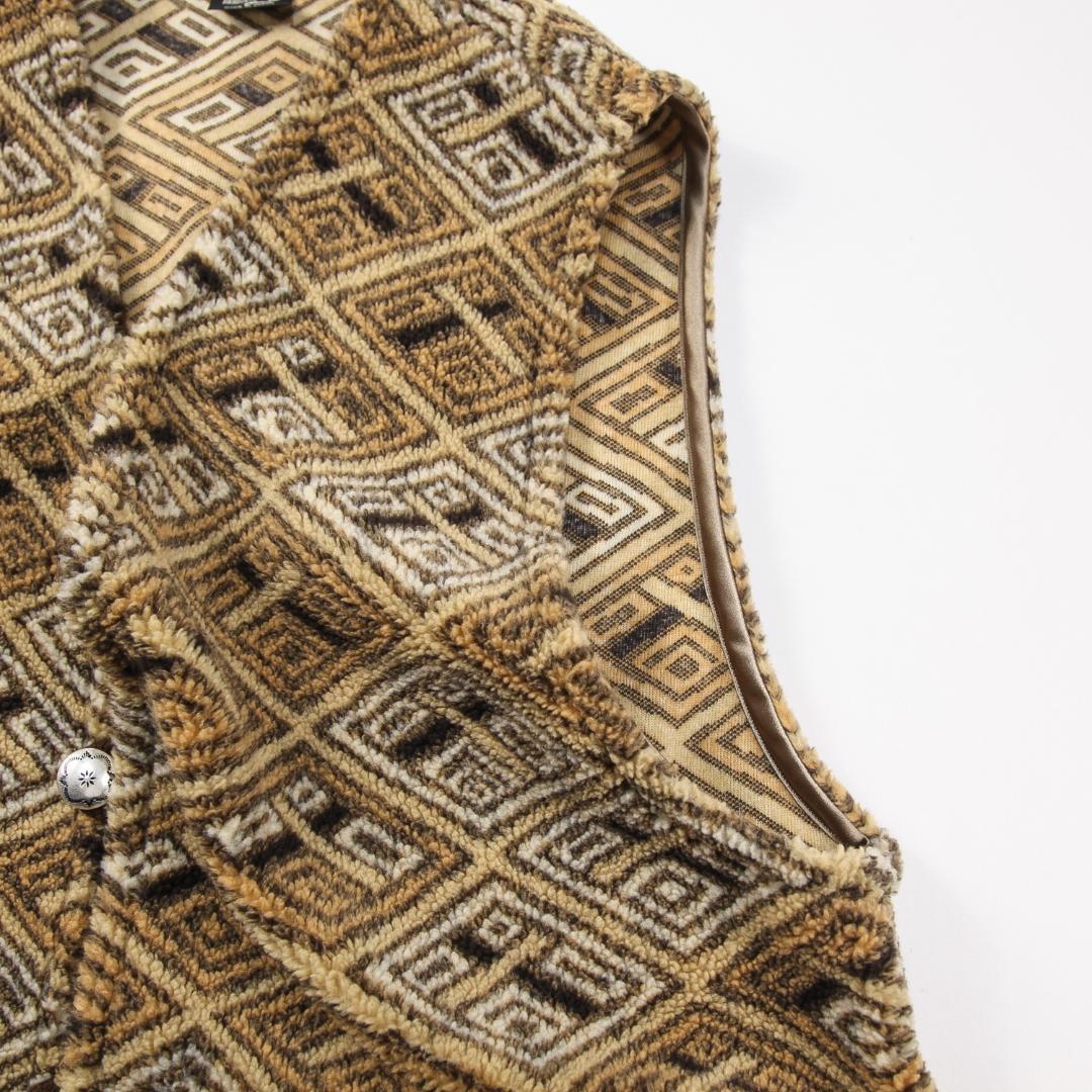 極美品 orSlow IMA:ZINE 仲津3 KUBA FLEECE VEST