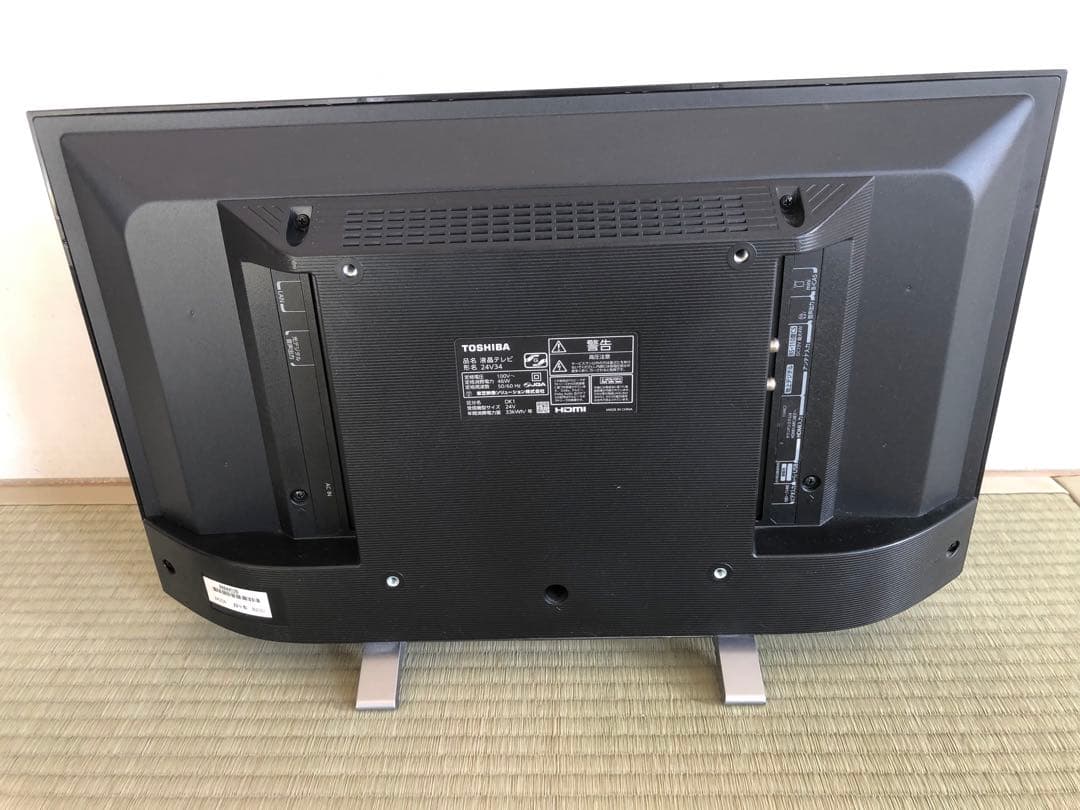 東芝液晶テレビREGZA 24V34 2022年製
