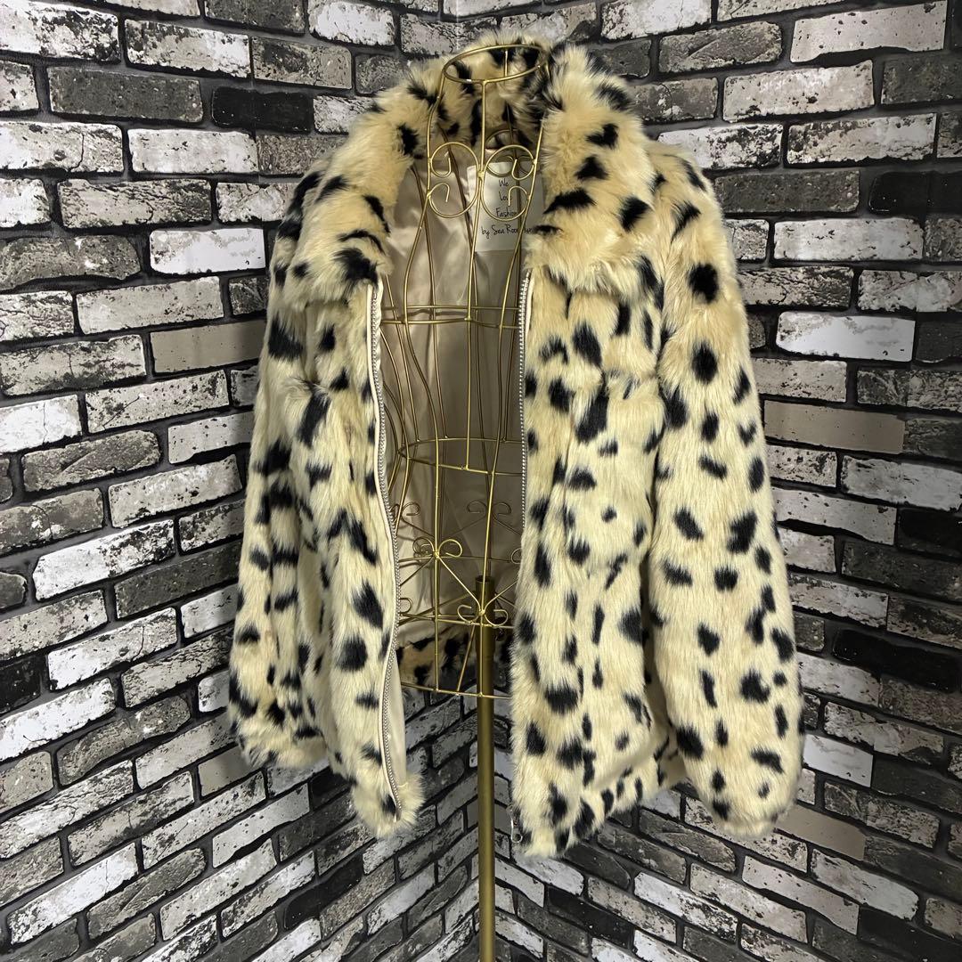 美品✨Sea Room Lynn レオパード ファーコート