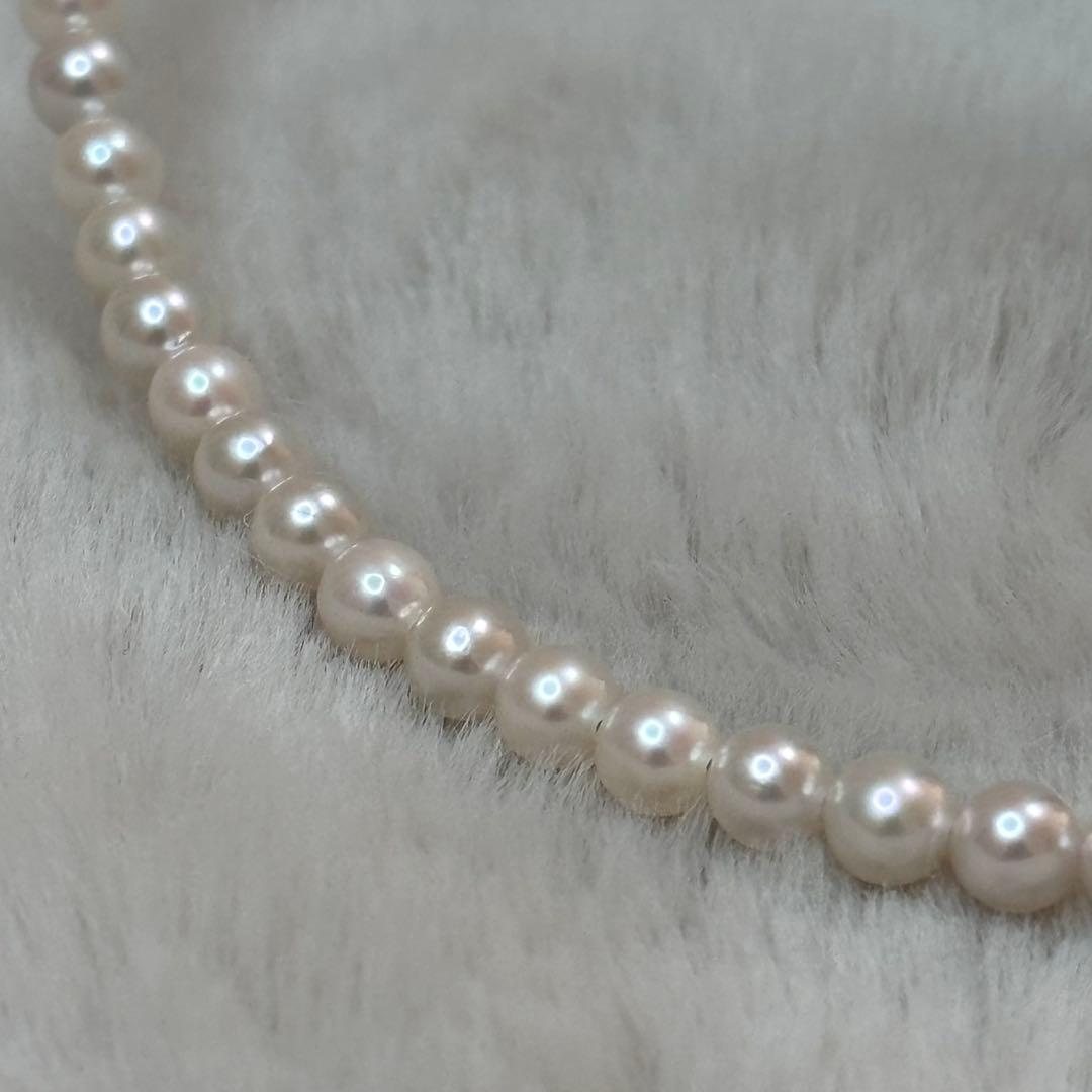 『専用です』オーロラRosé アコヤ真珠 3.5-4.0mm 真珠科学研究所