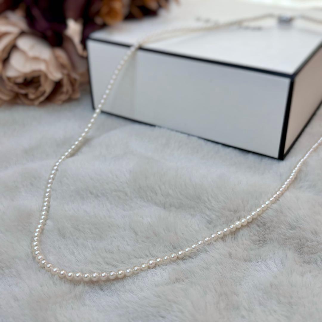 『専用です』オーロラRosé アコヤ真珠 3.5-4.0mm 真珠科学研究所