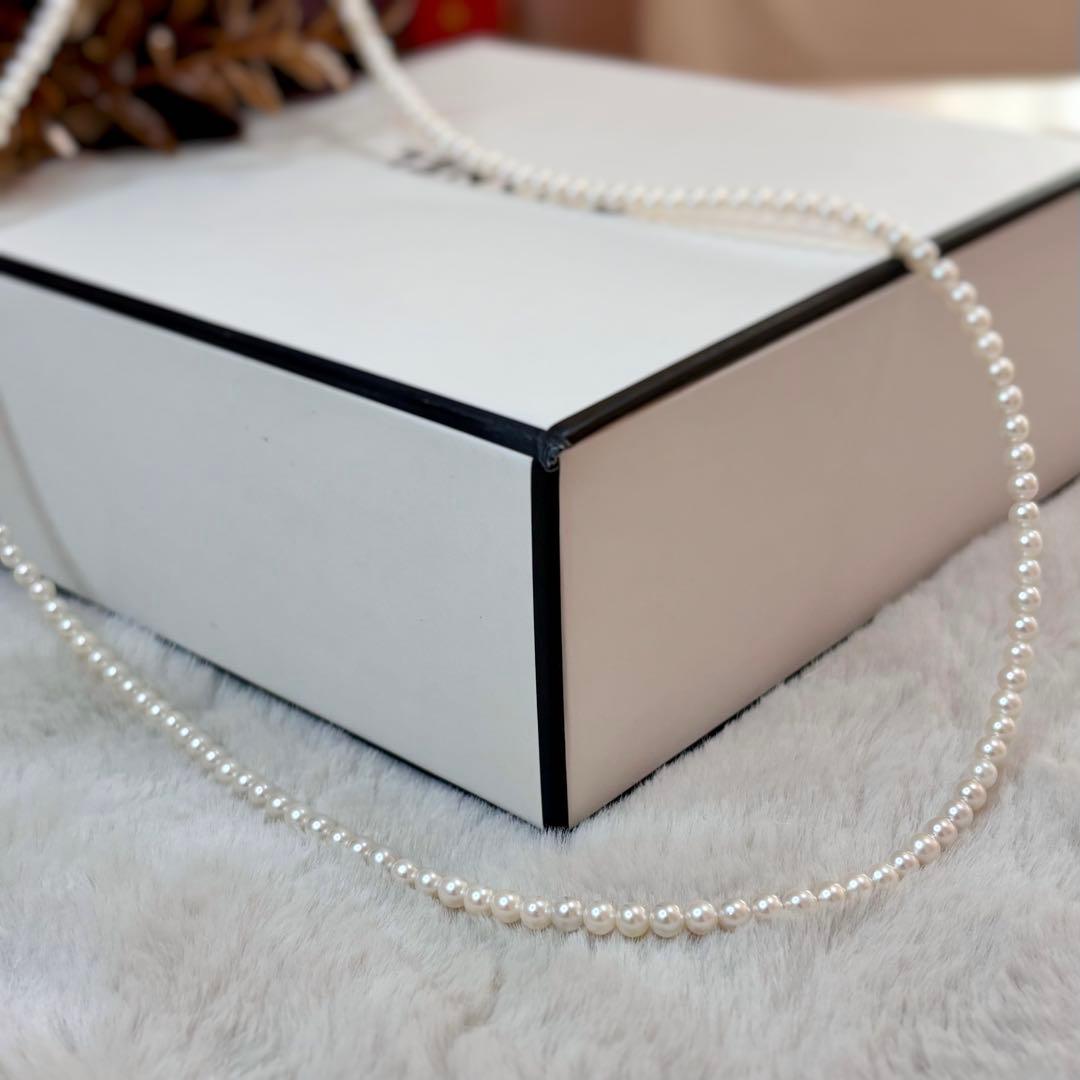 『専用です』オーロラRosé アコヤ真珠 3.5-4.0mm 真珠科学研究所