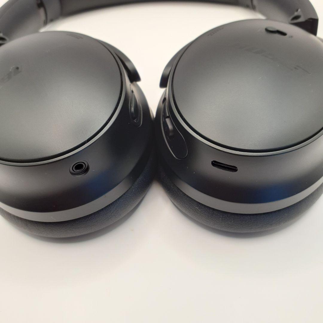 BOSE QC ボーズ　ヘッドホン　黒 ノーマルタイプ　②