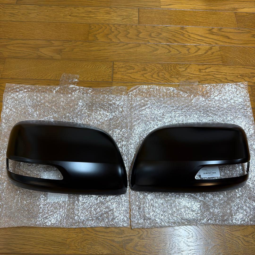 150プラド マットブラックエディション ドアミラーカバー 左右セット