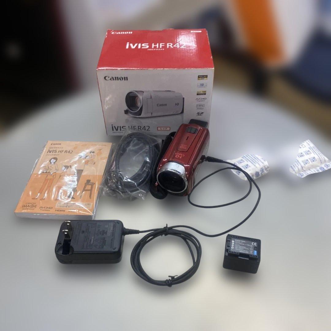 Canon デジタルビデオカメラ iVIS HF R42 Ni-7720