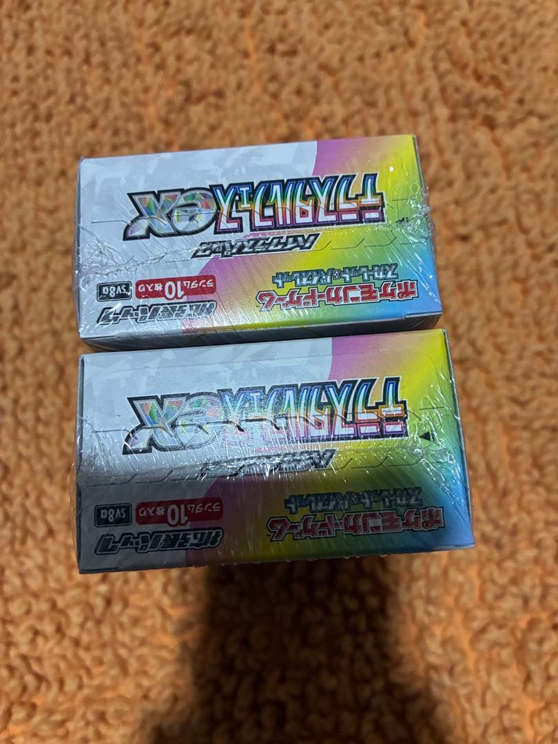 ポケモンカード　　　テラスタルフェスex 2BOX 新品未使用シュリンク付き
