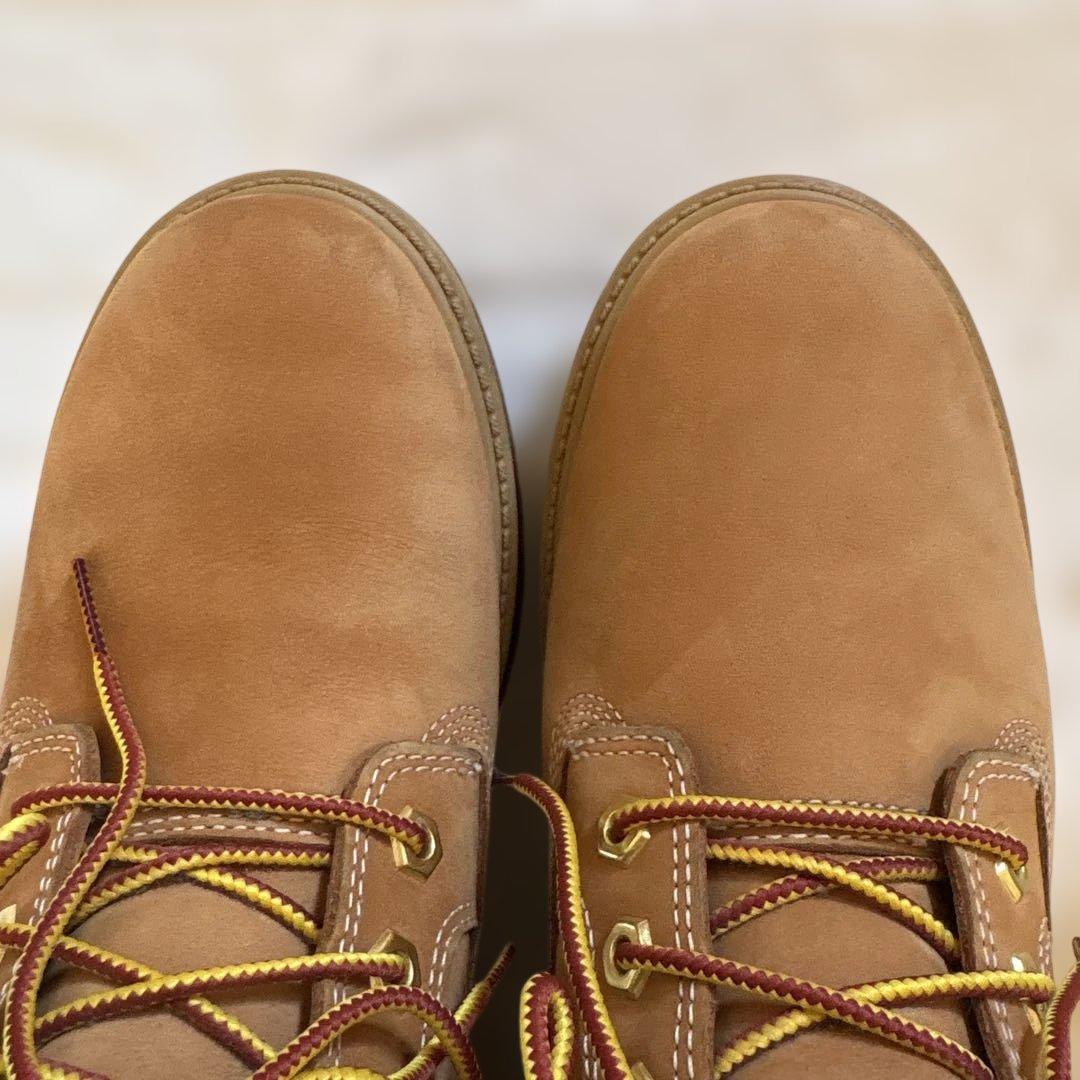 美品 Timberland 厚底 Stone Street Mid WPブーツ