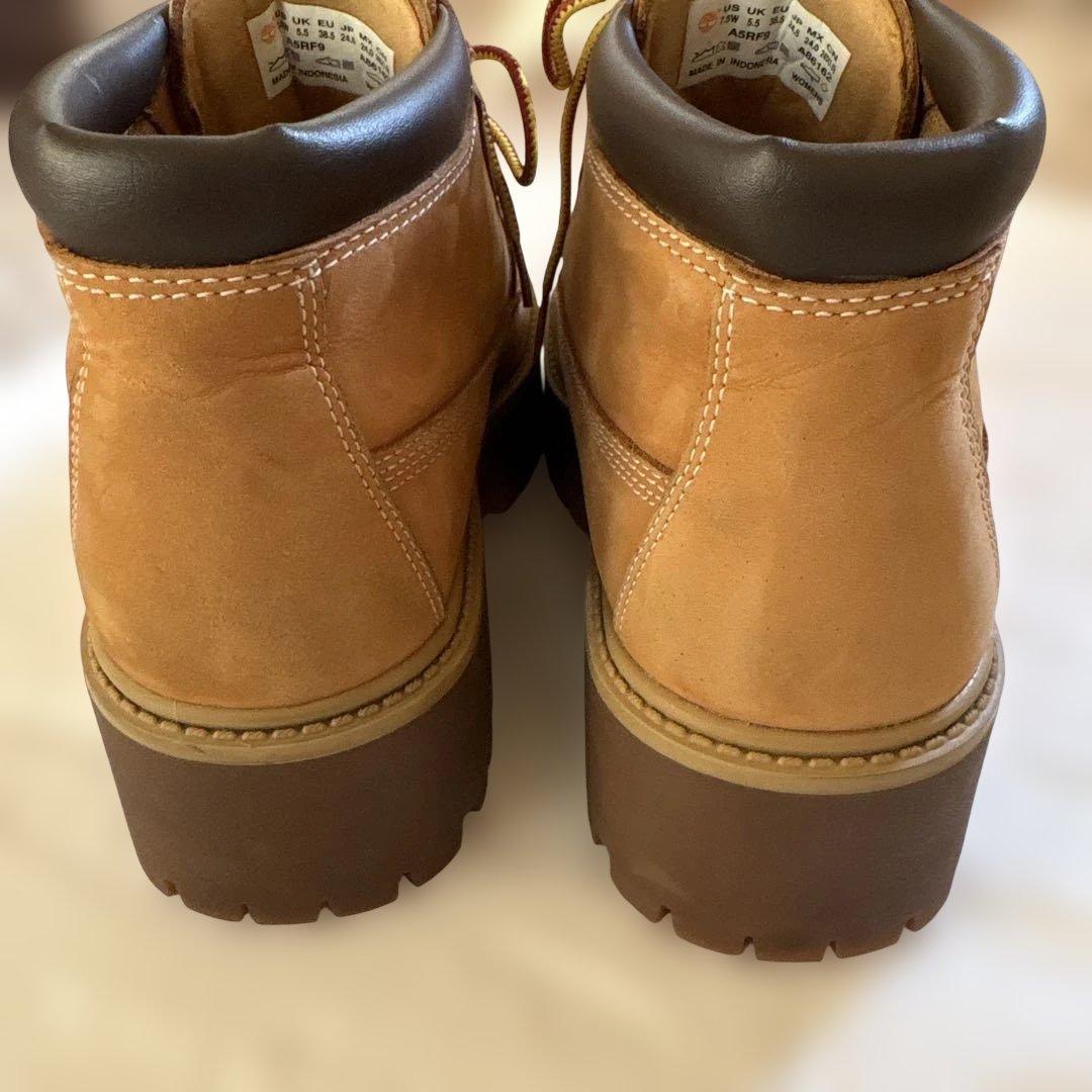 美品 Timberland 厚底 Stone Street Mid WPブーツ