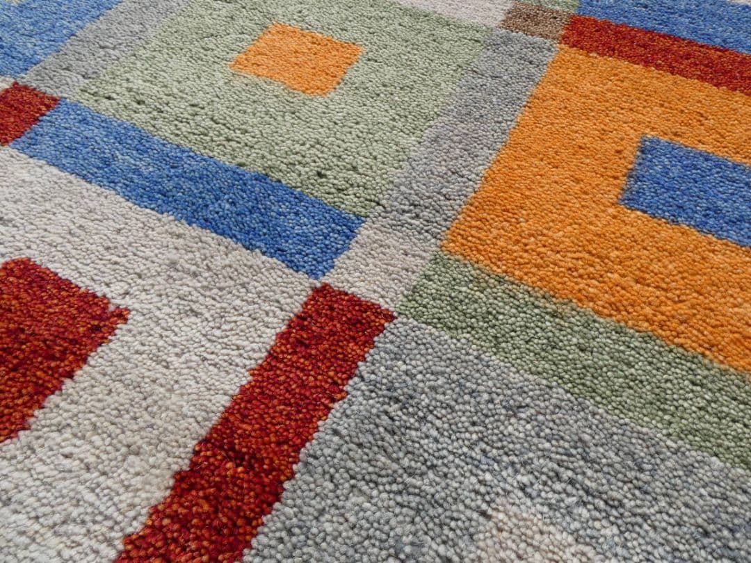 ●BLACKFRIDAY●　242×172cm　ギャッベ　絨毯　手織り