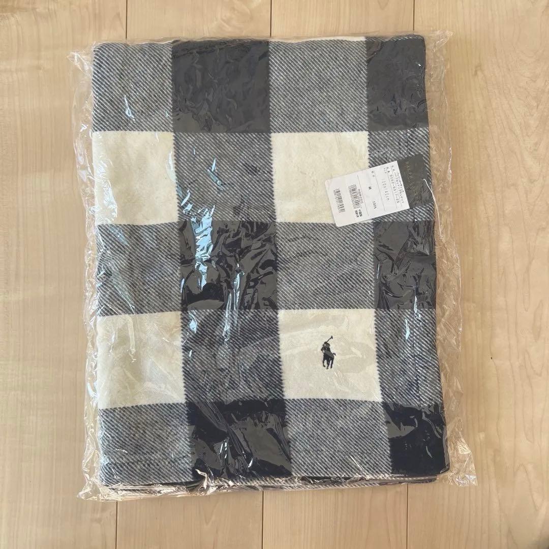 新品・未使用☆RALPH LAUREN ラルフローレン 膝掛け ブランケット