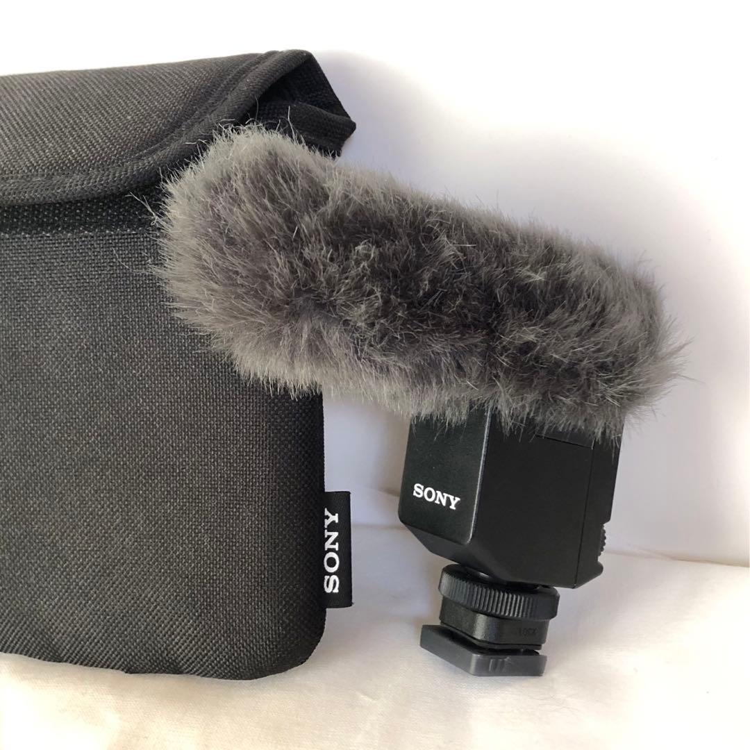 SONY ECM-B1M ガンマイク ウィンドジャマー付き 専用ケース