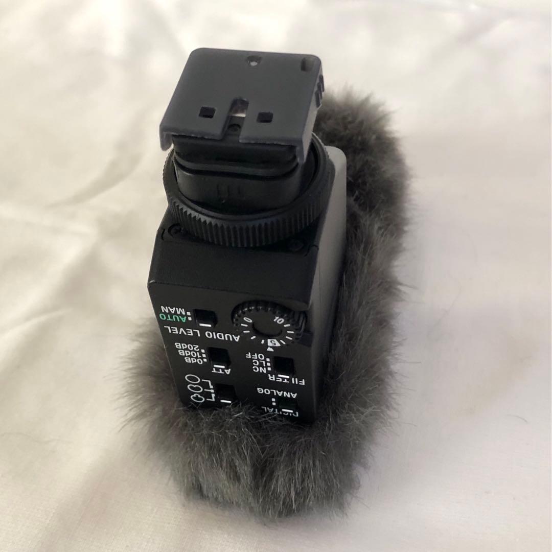 SONY ECM-B1M ガンマイク ウィンドジャマー付き 専用ケース