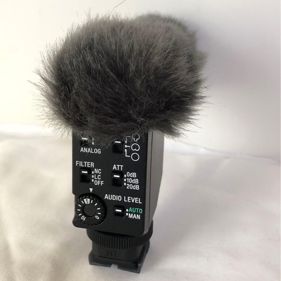 SONY ECM-B1M ガンマイク ウィンドジャマー付き 専用ケース