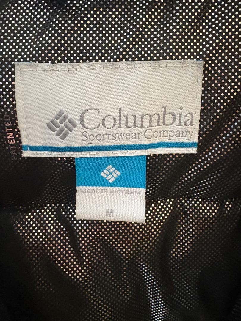 破格！Columbia フード付きダウンジャケット グレー