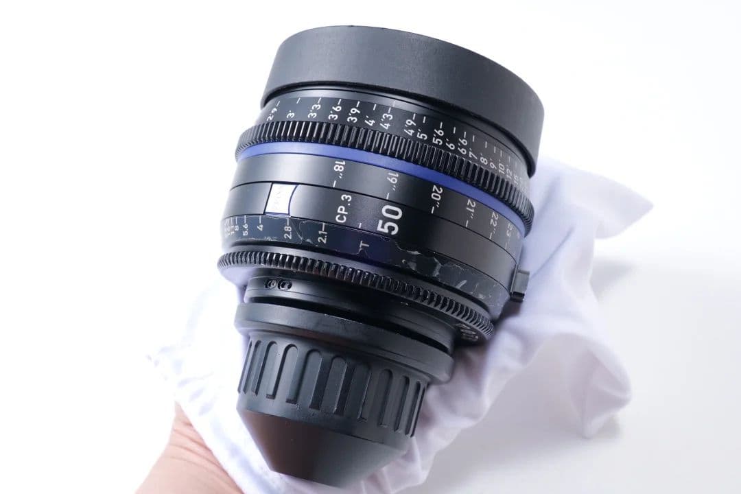 Zeiss CP.3 cp3 50mm T2.1 PL EF シネマレンズ