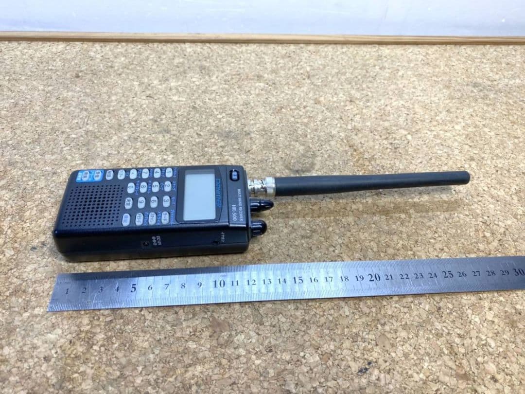 ユピテル　マルチバンドレシーバー　HR-500　盗聴波発見専用モード　簡単操作